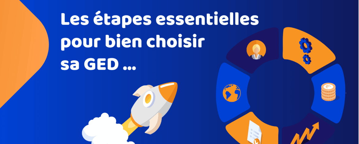 Visuel étapes du choix de GED